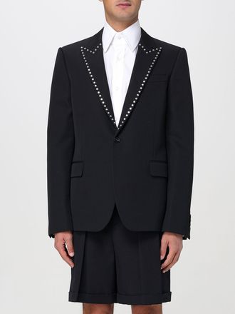 Alexander McQueen Blazer a monopetto McQueen in lana