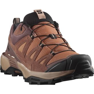 Salomon Wanderschuh SALOMON X ULTRA 360 LTR W, Damen, Gr. 40,5, braun (cork, cognac, peppercorn), Leder, Textil, Schuhe Wanderschuh, wasserdicht