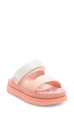 UGG Goldenstar Glide Platform Sandal in Sun Pink at Nordstrom Rack, Size 8.5