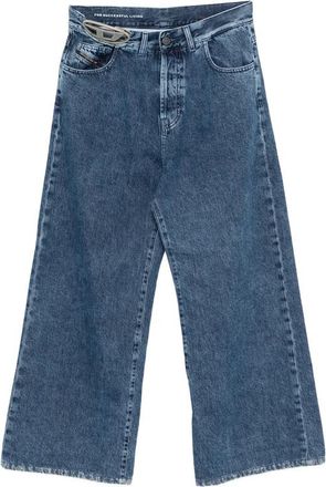 Diesel Blue Flared High Rise Jeans