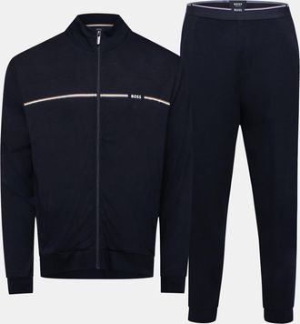 HUGO BOSS Heren Boss Bambo Lounge trainingspak in zwart