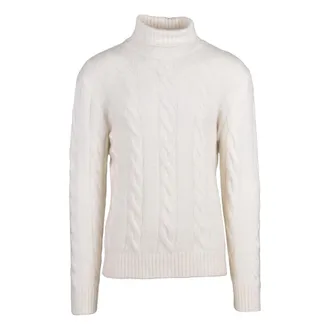 Eleventy Truien & Vesten, Heren, Wit, L, Polyester, Coltruien