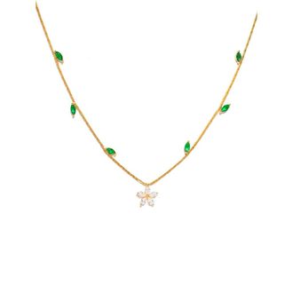 Girls Crew Fresh Bloom Necklace in Gold at Nordstrom