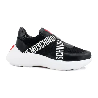 Love Moschino Running60 Trainers - female - Love Moschino - Sneakers - Black - 2 UK - Shoes
