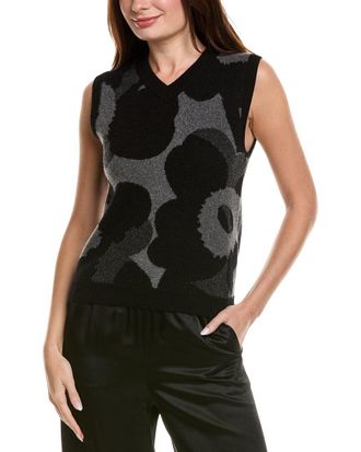 Marimekko Joukku Wool & Cashmere-Blend Sweater Vest