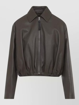 Loewe collared jacket long sleeves elasticated hem
