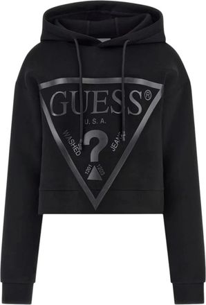 Guess New Alisa Hooded - Dames - Hoodies - Zwart - M - Hoodies & sweatvesten