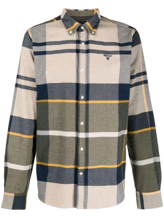 Barbour plaid-check pattern shirt - Toni neutri