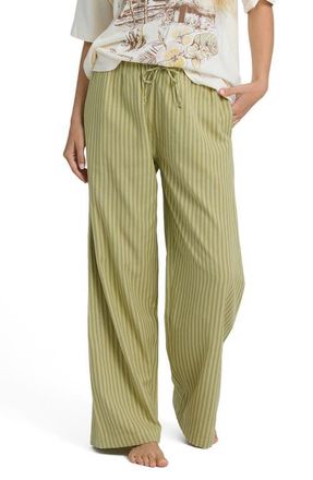 Billabong Another Wave Drawstring Cotton Blend Pant in Cedar at Nordstrom, Size X-Large