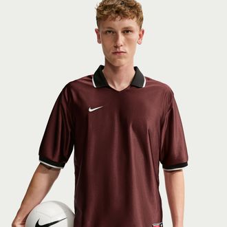 Nike Mens Energy Dri-FIT Short-Sleeve Soccer Top in Purple | IF1534-658