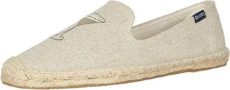 Soludos Mens Soludos Dry Martini Smoking Slippers Beige Slip On Espadrille ZAP2110