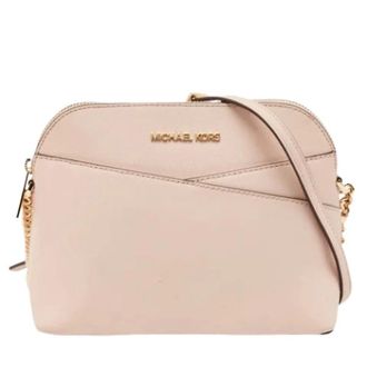 Michael Kors Pre-owned Jet Set Travel Dome Bag - Dames - Pre-owned - Roze - Maat: ONE Size Leer