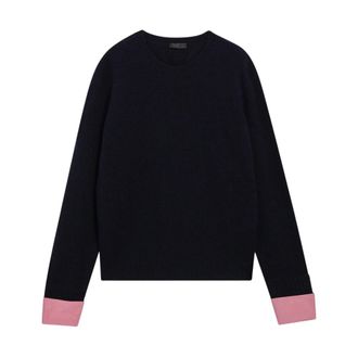 Prada Heren, Truien, Blauw, Maat: XL Wol