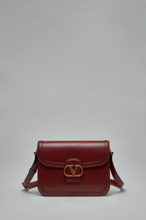 Valentino Foldover Top Shoulder Bag