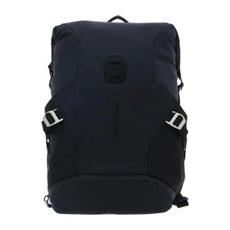 Piquadro Backpacks, male, Black, ONE SIZE, Antiviral Fabric Laptop Backpack Black Men