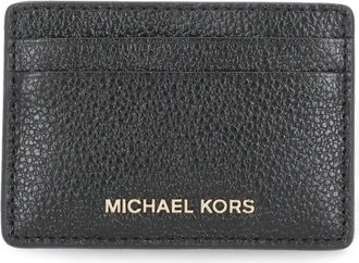 【猫猫♡】MichaelKors CARD HOLDER Michael Kors Notched card case for Men - Black in Qatar