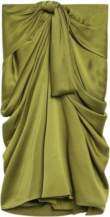 Chlo&eacute; Rokken, Dames, Groen, S, Knotted Draped Midi Skirt