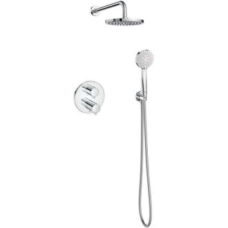 Roca Roca - Conjunto De Ducha Empotrado Termost&aacute;tico T-500 Para Ba&ntilde;o-ducha