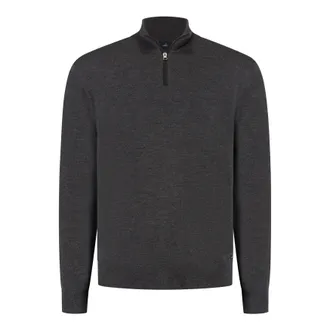 Wahts Mens Knitwear, TargetGroup:Men Anthracite Melange / XXL