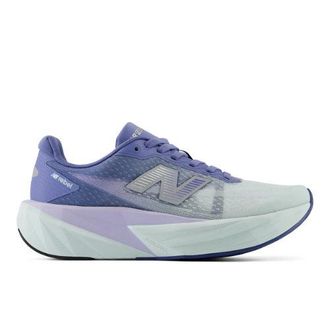 New Balance Womens FuelCell Rebel v5 in Blue Synthetic, size 3.5 Narrow