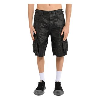 Purple Casual Shorts, male, Black, Size: W33 Casual Shorts