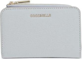 Coccinelle zip-up wallet - White