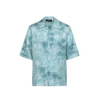 Amiri Printed Silk Shirt