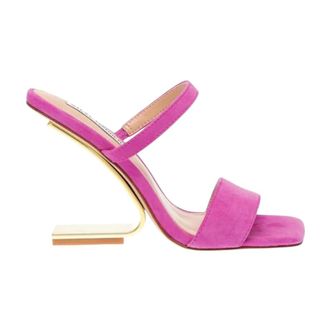 Steve Madden Schoenen, Dames, Roze, 37 EU, Leer, Lotus Sandal