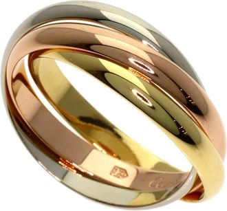 Cartier Trinity Yellow Gold (18K) Pink Gold (18K) White Gold (18K) Band Ring (Pre-Owned)