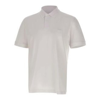 HUGO BOSS Tops, Heren, Wit, S, Katoen, Boss T-shirts en Poloshirts WIT
