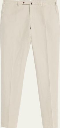 Incotex Mens Slim-Fit Chinolino Trousers