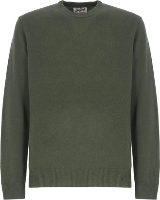 MC2 Saint Barth round-neck long-sleeve sweater - Verde