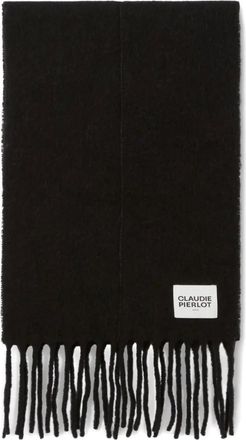 Claudie Pierlot fringed scarf - Nero
