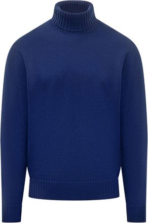 FILIPPO DE LAURENTIIS turtleneck sweater - Blue