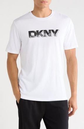 DKNY Vito Short Sleeve Graphic T-Shirt in White at Nordstrom Rack, Size X-Large