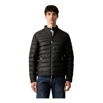 Guess Transition Jacket - Heren - Zomerjassen - Zwart - S - Polyester - Jassen