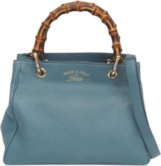 Gucci Pre-owned Shopper Small 336032 - - Pre-owned - Donna - Blu - ONE SIZE