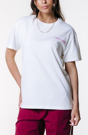Colourful rebel CR 76 Loosefit Tee in White at Nordstrom, Size Medium Eu