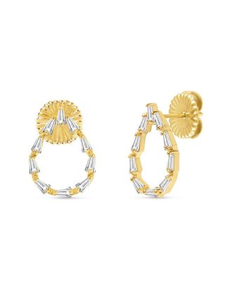 Bruno Magli Plated Earrings