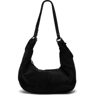 Free People We the Free Roma Suede Tote Bag in Black at Nordstrom