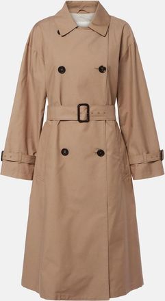 Max Mara Cotton-blend trench coat