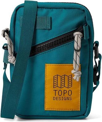 Topo Designs Mini Shoulder Bag Cross Body Handbags Spruce, Nylon