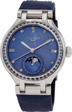 Longines Primaluna Automatic Diamond Crystal Ladies Watch L81260972
