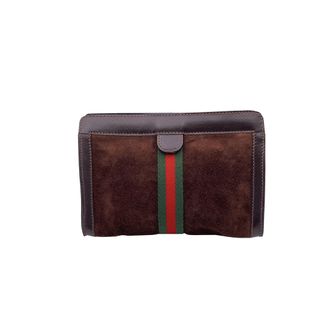 Gucci Gucci stoffen clutch tas