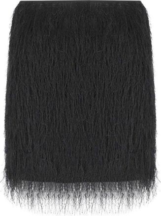 Twin-Set GONNA CON FRANGE NERA TWINSET