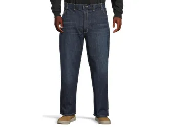 Carhartt Work in Progress Big Tall FR Relaxed Straight Rugged Flex(r) Jean Mens Jeans Midnight Indigo : 46 30, Spandex/Denim/Cotton