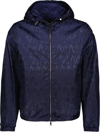 Moncler Light Jackets, male, Blue, 2XL, Reversible Lepontine Vest