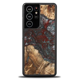OEM Funda Bewood Unique Para Samsung Galaxy S21 Ultra - Planetas - Plut&oacute;n