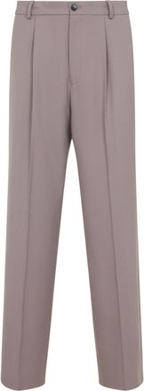Dries Van Noten Mens Penrud Pants - Grey Wool - Size EU 50 (Mens)