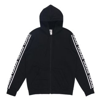 adidas Mens adidas Sports Casual Jacket Black EI5615